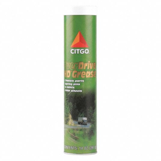 CITGO Green, Lithium Complex, Multipurpose Grease, 14 oz, 2 NLGI Grade