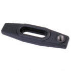 FORGED CLAMP, 8 IN LENGTH, 1-1/8 IN HEIGHT, BLACK OXIDE FINISH, STUDS