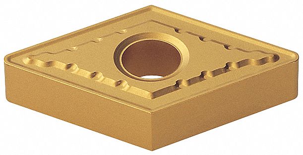 Diamond Turning Insert: DNMG Insert, Neutral, 3/16 in Thick, 1/32 in Corner Radius
