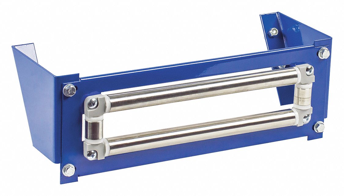 Roller Guide: For 1125 Series/1275 Series Reel Series, Stainless Steel, Blue, Steel, Bottom