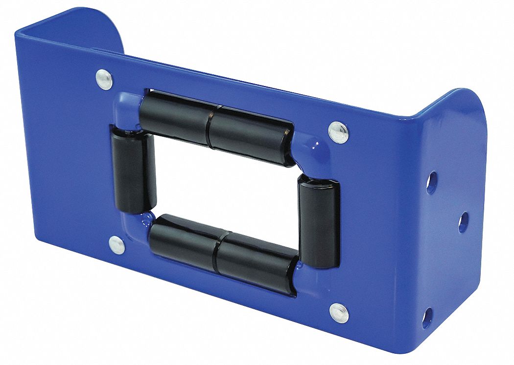 Roller Guide: For T Series Reel Series, Plastic, Blue, Steel, For 4 1/2 in Reel Wd