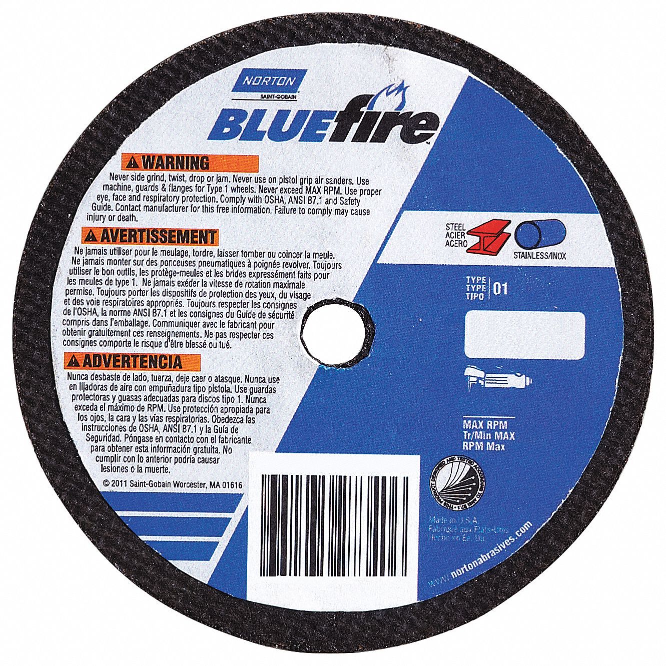 CutOffWheel 1 Connect. BlueFire Free Cut