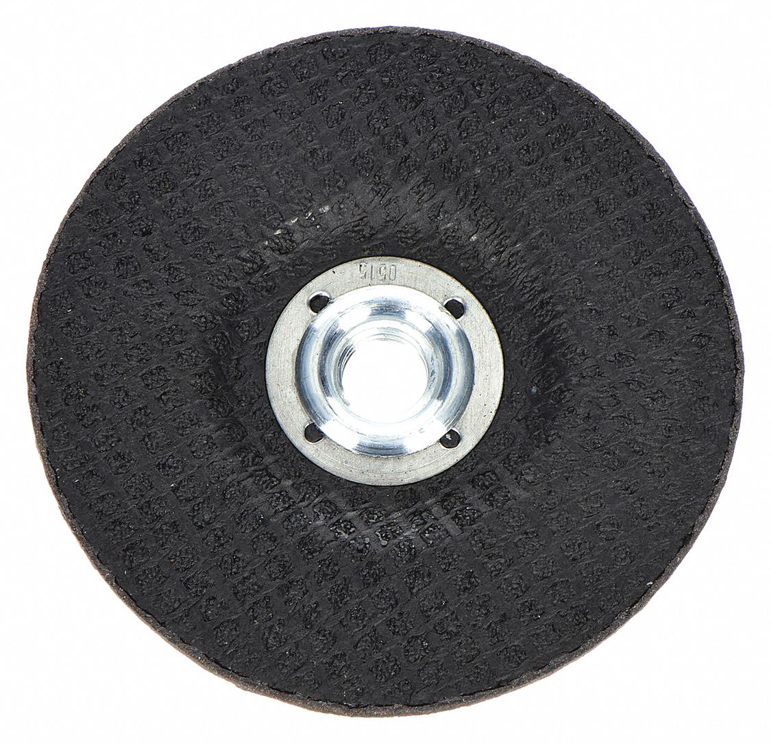 DEPRESSED CENTRE CUT-OFF WHEEL, TYPE 27, 6 IN X 3/32 IN X ⅞ IN, ALUMINUM OXIDE, 24 GRIT, GEMINI