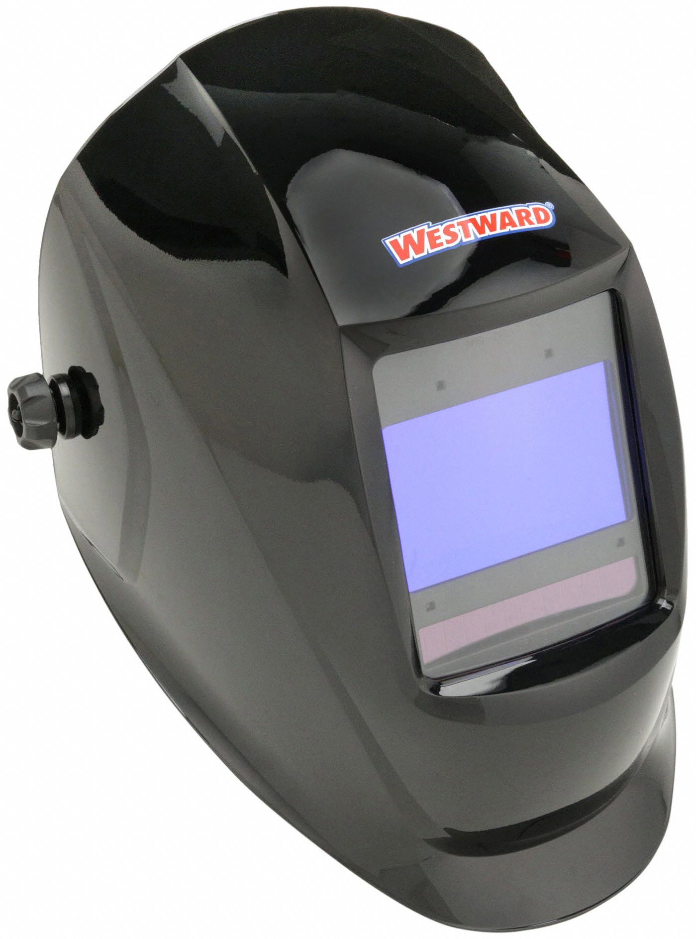 AUTO-DARKENING WELDING HELMET, 4 ARC SENSORS, BLK, W5-13, 3.82 X 2.44 IN, DIGITAL