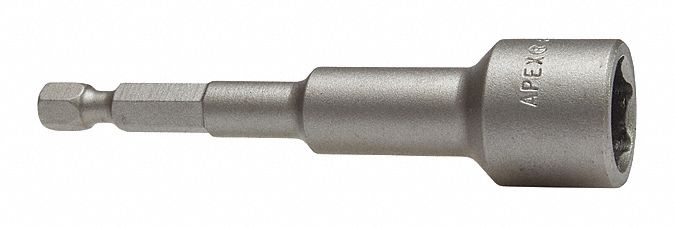 Nutsetter, 1/4", Alloy Steel, Impact Rated