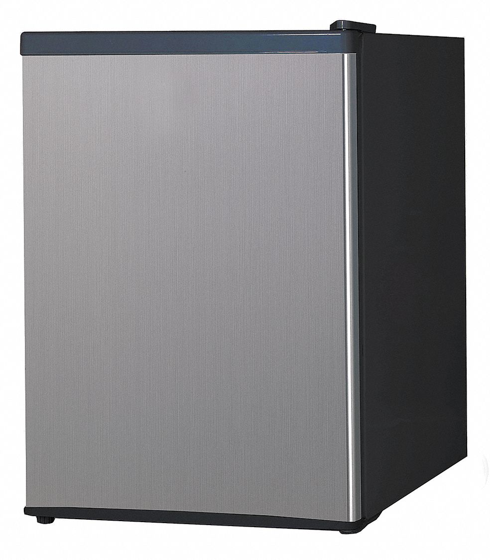 33NR74 - Compact Refrigerator SS Door 2.4 Cu.Ft.