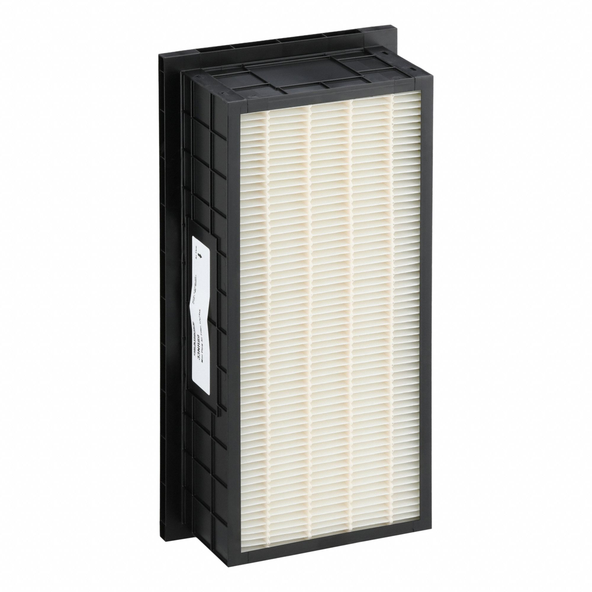Minipleat Air Filter: 12 in x 24 in x 6 in, Synthetic, Plastic, Single Header, MERV 14