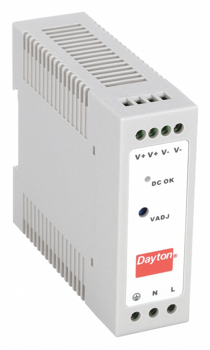 DC POWER SUPPLY, DIN RAIL, 50 W OUTPUT POWER-RATED, 4.17 A CURRENT OUTPUT, SINGLE PHASE