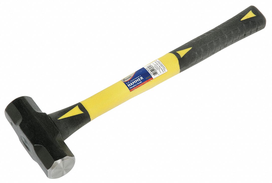 HAND DRILLING HAMMER,ENGINEER,3 LB,16PO