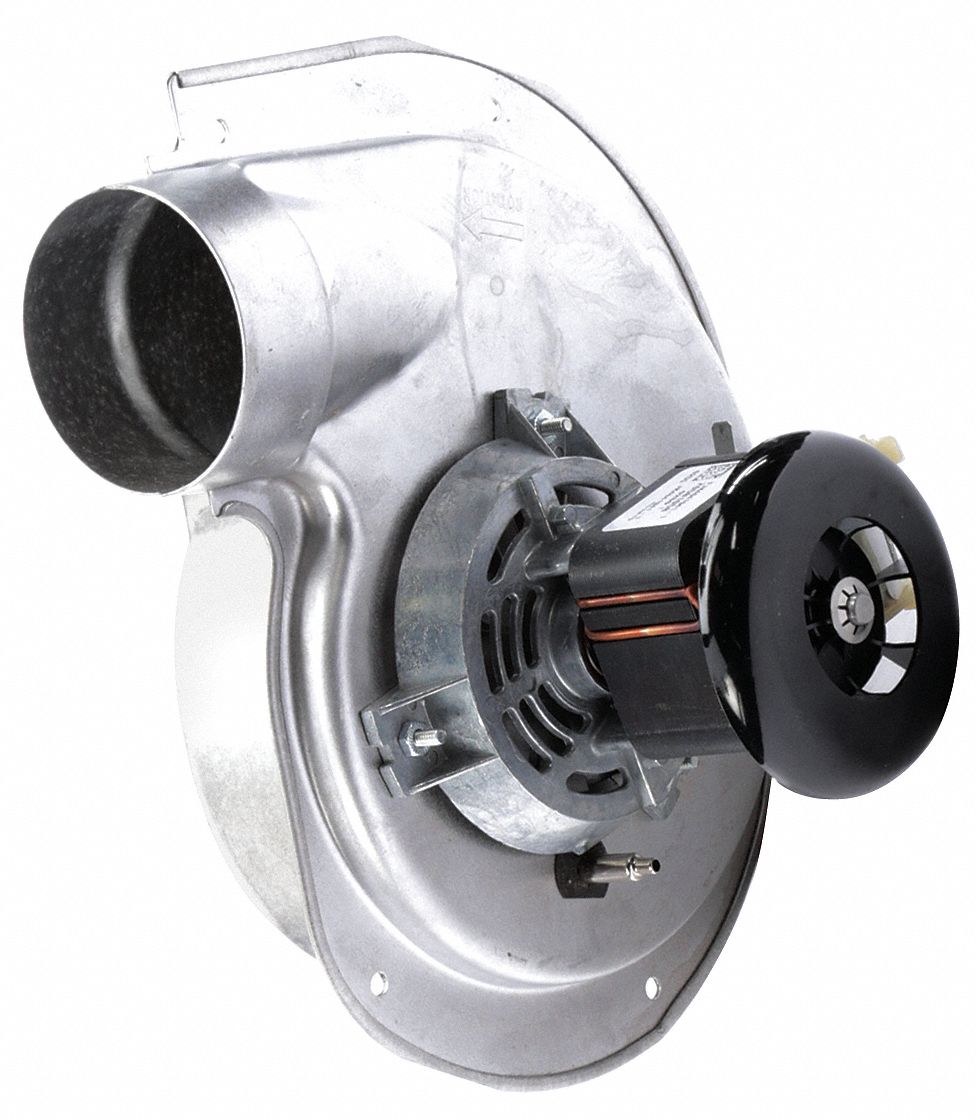 FASCO Draft Inducer, 2.70/3.00 Inlet and Outlet Dia. (In.), 115 Voltage