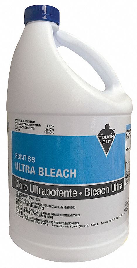 33NT68 - Bleach 1 gal. Chlorine Bottle PK3