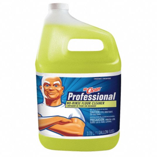 MR. CLEAN, Jug, 1 gal Container Size, Floor Cleaner - 24L286