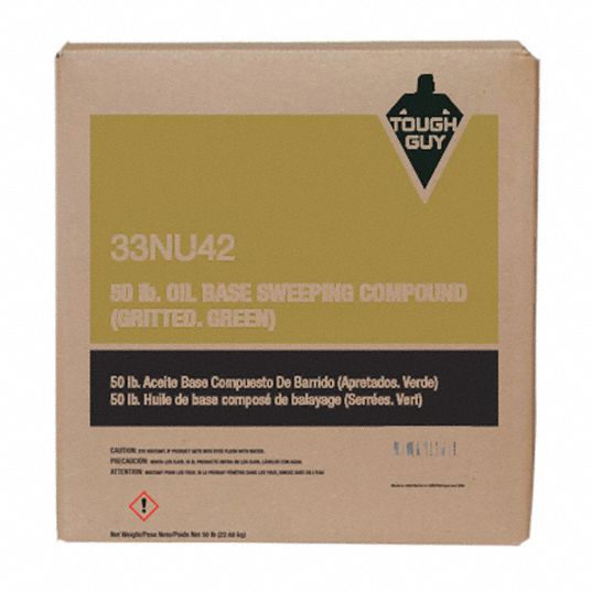 TOUGH GUY, Contains Grit, Oil, Sweeping Compound 33NU4233NU42 Grainger