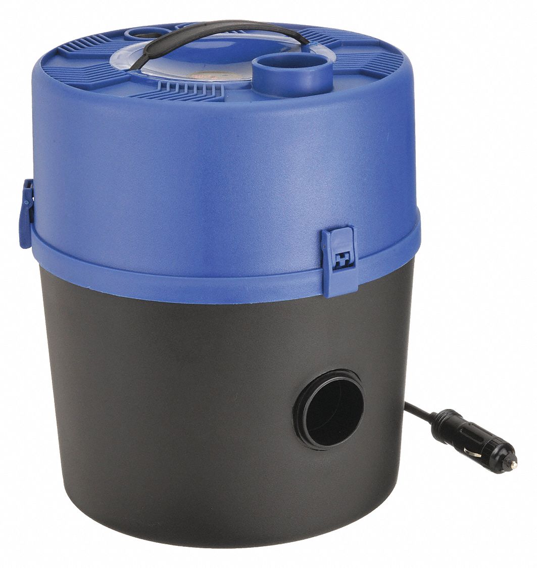 Car Vacuum: 12V DC, 17 ft Cord Lg