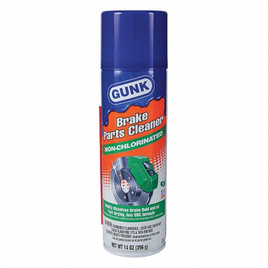 GUNK, Solvent, Aerosol, Brake Cleaner and Degreaser,14.00 oz. 54YK23