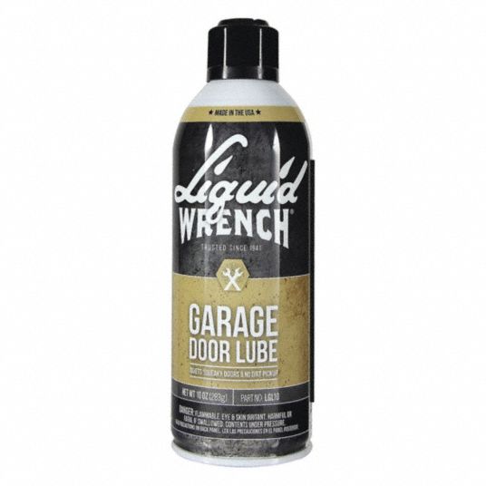 LIQUID WRENCH Garage Door Dry Lubricant, 20° to 122°F, No Additives