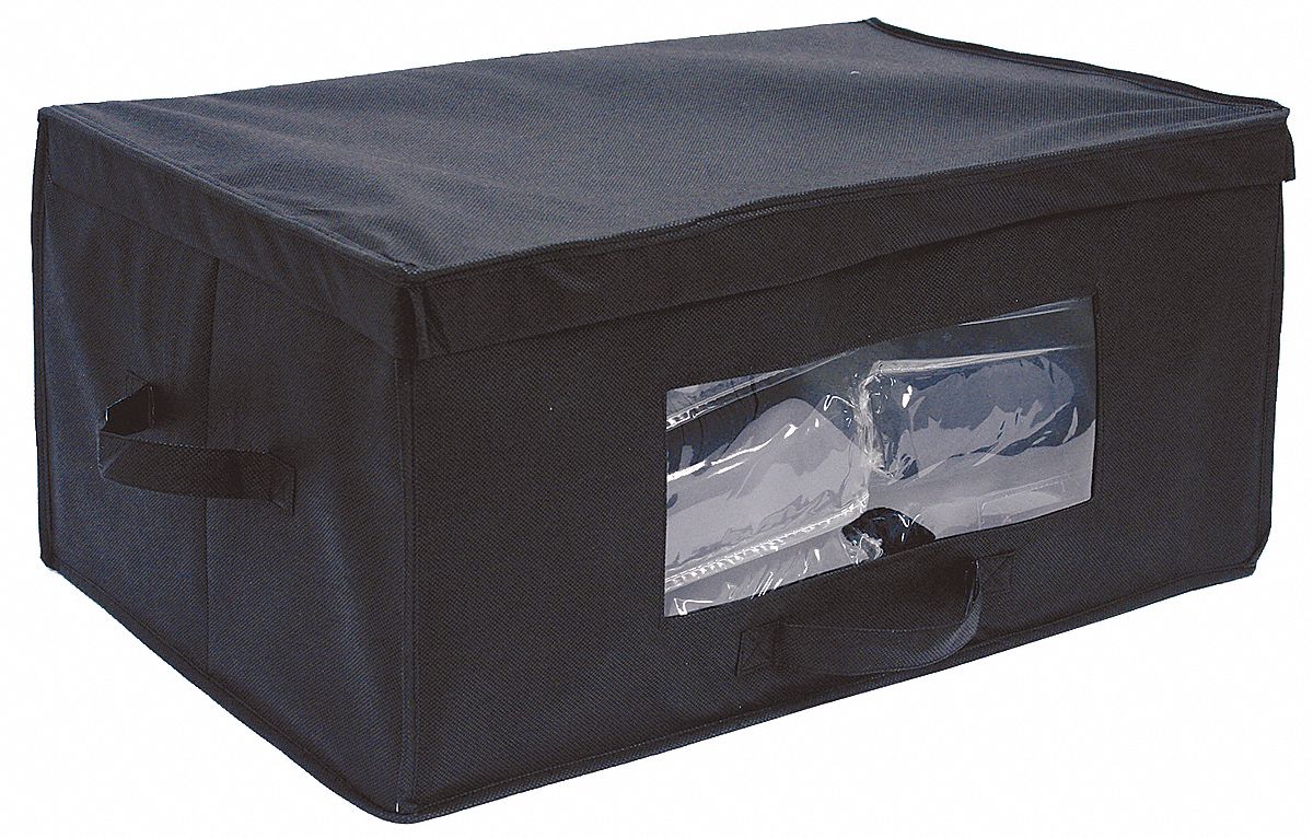 BLANKET BOX,BLACK,NONWOVEN FABRIC