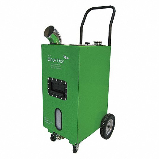 Portable Odor Machine: 5,000 cu ft, Fresh Wave IAQ®, Fan, Liquid
