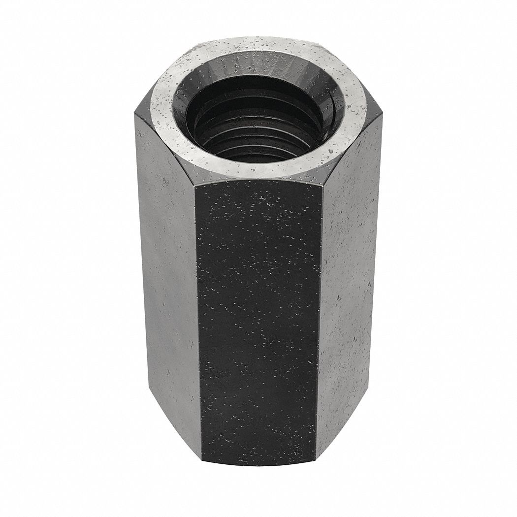 Cplng, Stl, Blk, 1"-6, 1 3/8x, Grd2, 5PK