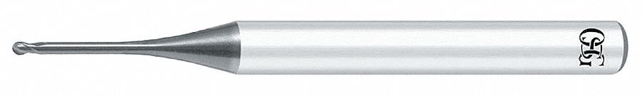 Ball End Mill,  4 mm,  Carbide