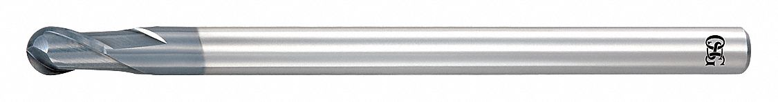 Ball End Mill, Single End, 0.40mm, Carbide