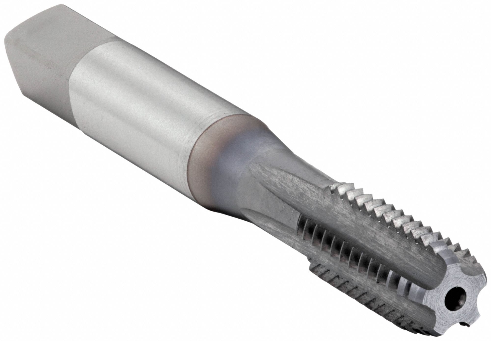 Straight Flute Tap: 3/8"-24 UNF, H4 / 2B-3B, 5 Flute, Modified Bottoming Chamfer