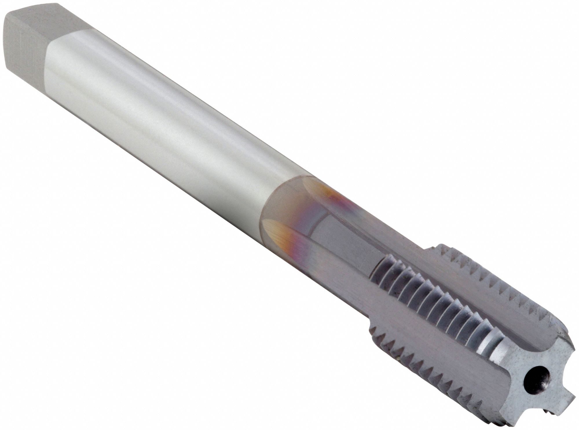 Straight Flute Tap: 1"-8 Thread Size, 1 1/2 in Thread Lg, 6 9/32 in Overall Lg, Bottom, 5 Flutes