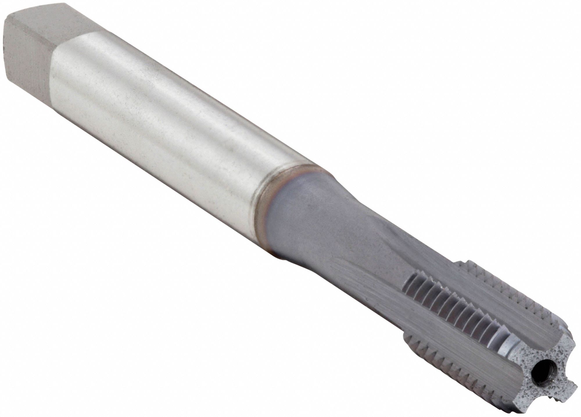 Straight Flute Tap: M10x1.25 Thread Size, 18.00 mm Thread Lg, 100.00 mm Overall Lg, Bottom, TiCN