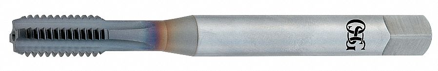 Straight Flute Tap: M12x1.75 Thread Size, 21.00 mm Thread Lg, 85.00 mm Overall Lg, Bottom, TiCN