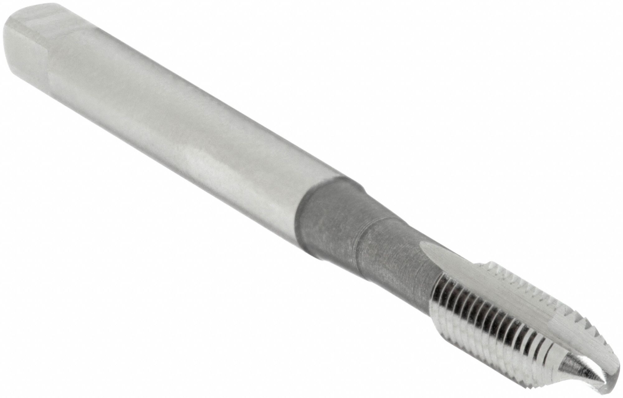 Screw Thread Insert STI Tap: #8-32 Thread Size, 1/2 in Thread Lg, 2 3/8 in Overall Lg, Plug