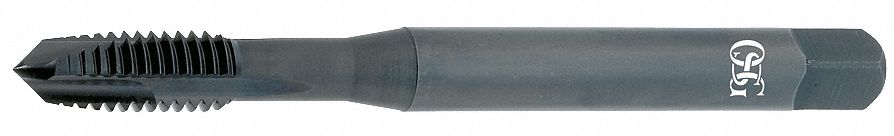 Spiral Point Tap: M8x1.25 Thread Size, 15.00 mm Thread Lg, 90.00 mm Overall Lg, Plug, Right Hand