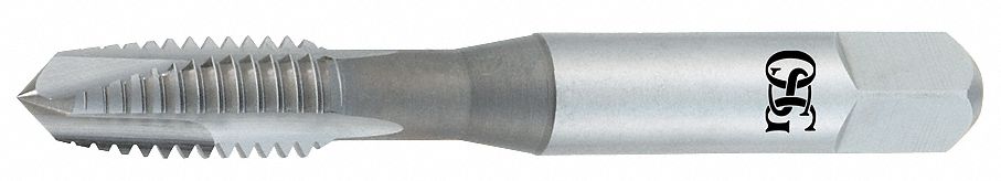 Spiral Point Tap: M12x1.75 Thread Size, 23.00 mm Thread Lg, 85.00 mm Overall Lg, Plug, 3 Flutes