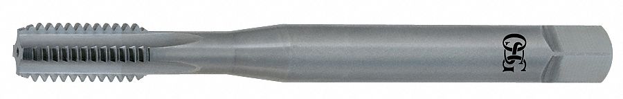 Straight Flute Tap: 7/16"-14 Thread Size, 13/16 in Thread Lg, 3 29/32 in Overall Lg, Bottoming