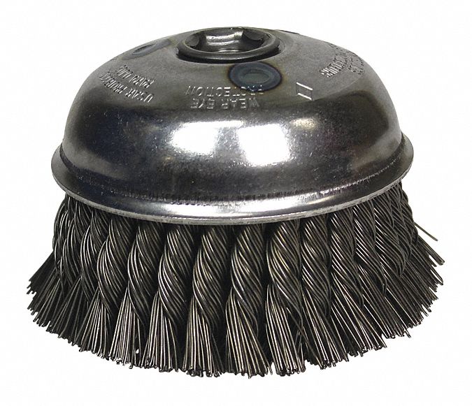 BRUSH CUP KNOT .015WIRE 4IN .0