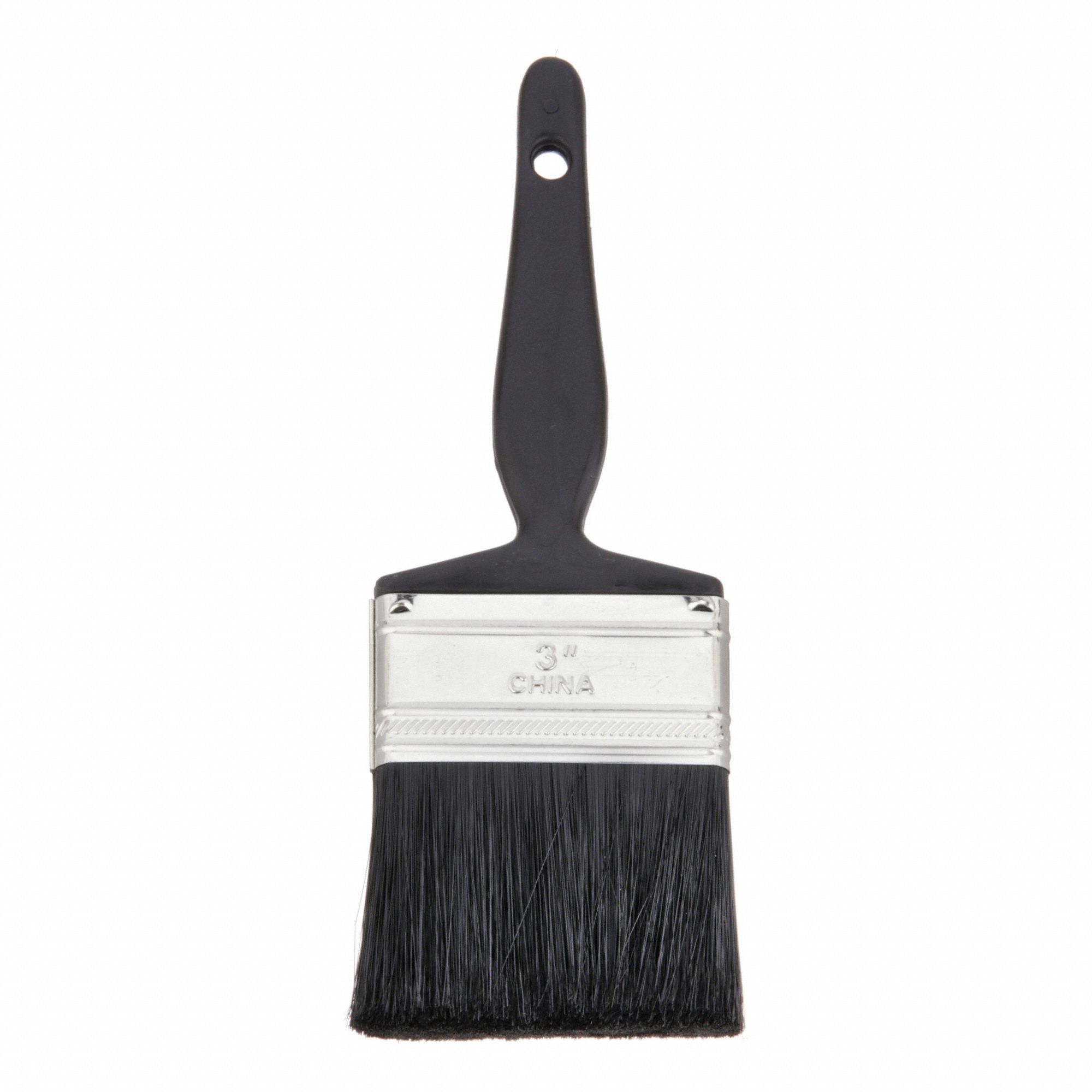 Paint Brush: Wall Brush, 3 in, Synthetic, Polyester