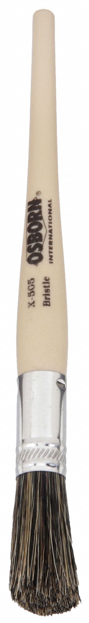 Paint Brush: Round Sash Brush, #4, Natural, China Hair