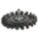 KNOT W-WHEEL BRUSH 3X1/4SHK(.014)ST
