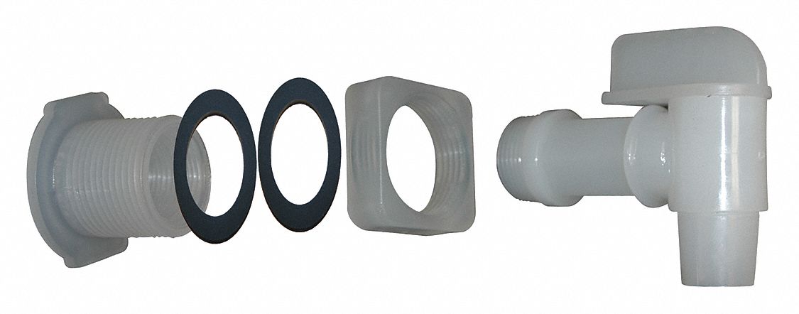 Spigot Kit: (2) Gaskets/Faucet/Tank Fitting/Tank Nut