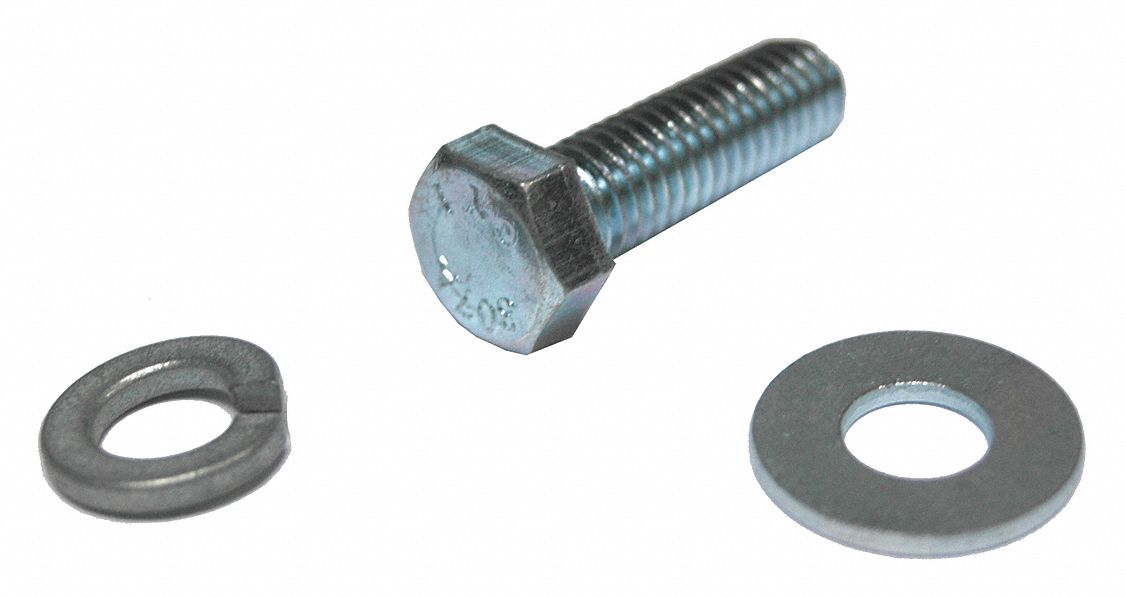 Bolt Kit: 2 in Overall Wd, 2 in Overall Dp