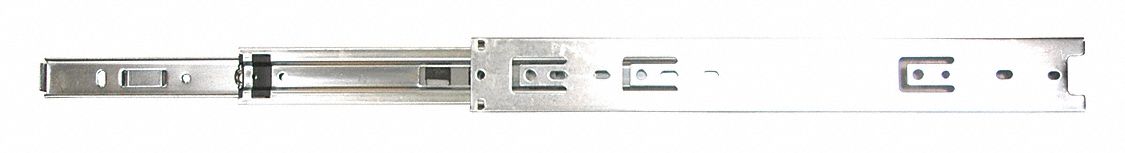 Drawer Slide: 1 11/16 in Overall Wd, 13 13/16 in Overall Dp