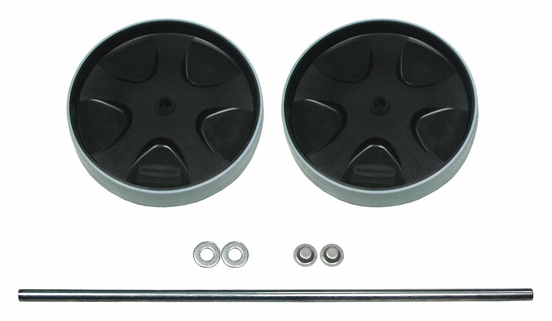 RUBBERMAID COMMERCIAL PRODUCTS Wheel Assembly Kit 33PX27