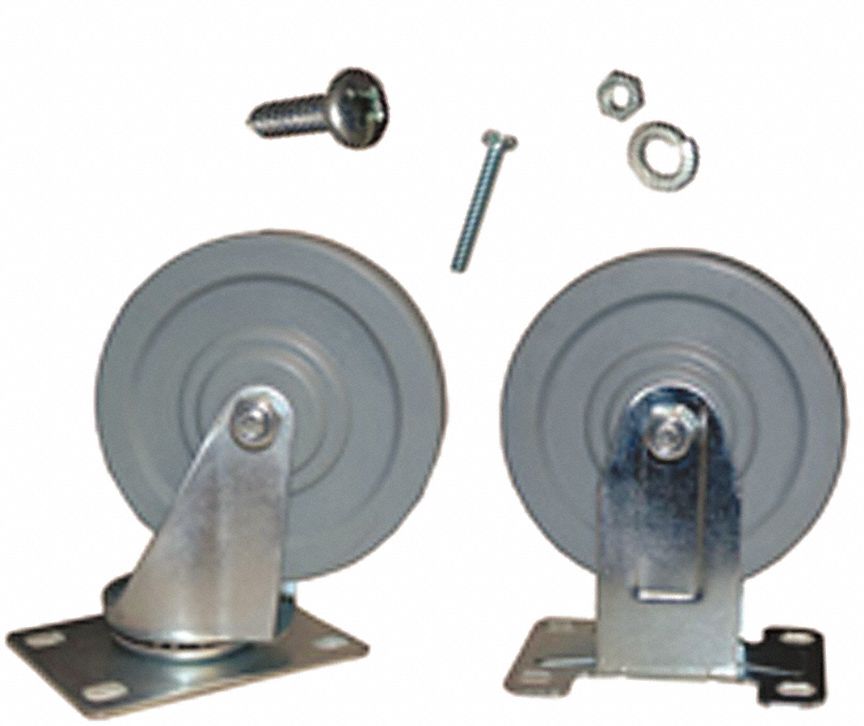 RUBBERMAID COMMERCIAL PRODUCTS Caster Kit For 2ZB53/2ZB54/8Z623/9G428