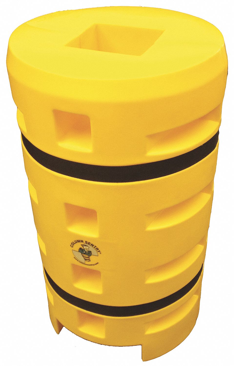 Column Protector: 6 in, 4 in, 6 in (H-Beam)/6 in (Round)/6 in (Square), I-Beam/Round/Square, LLDPE