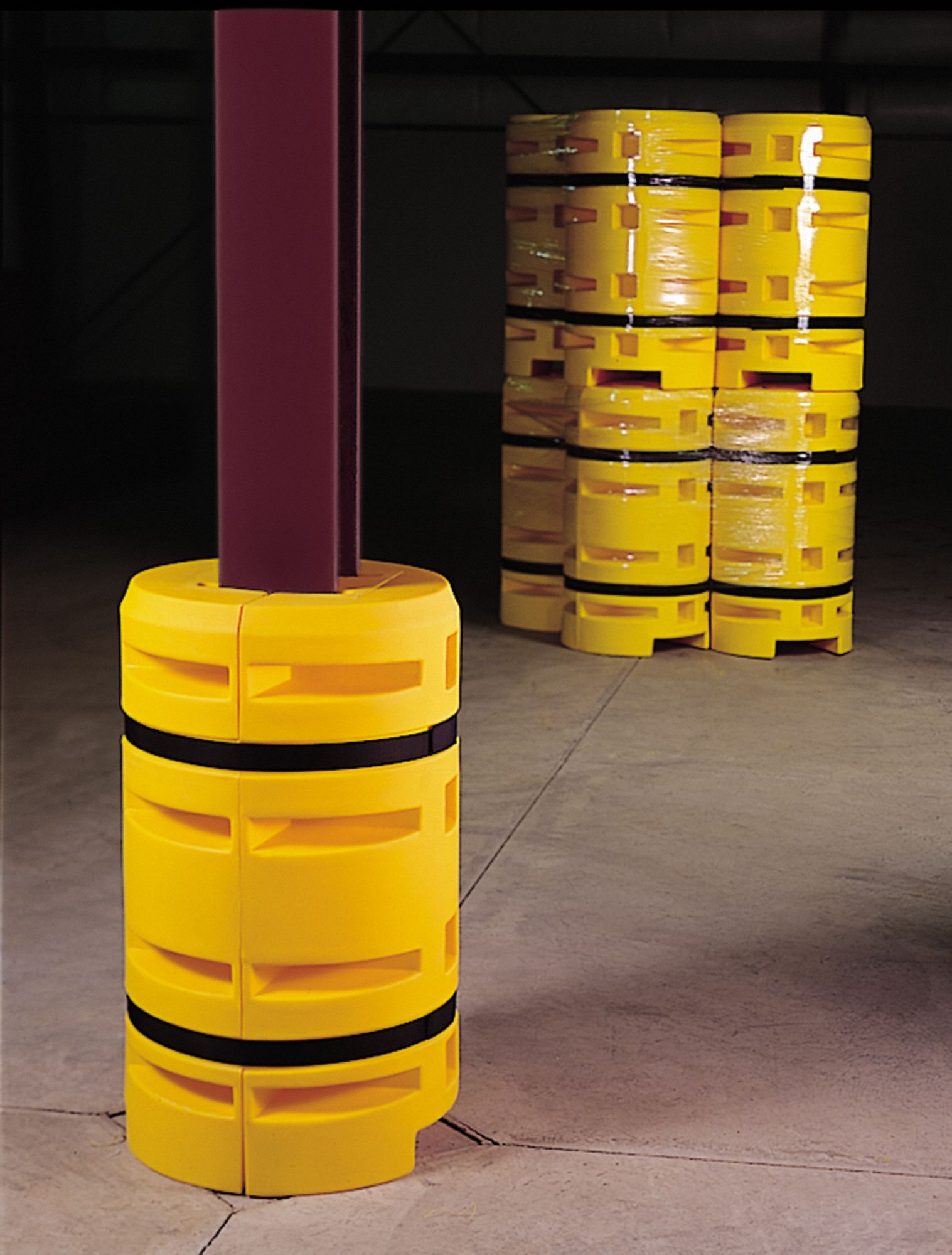 Sentry Round Or Square Yellow Column Protector Fits Column Size 14 In 42 Inh X 33 Inw 33rh96 2819