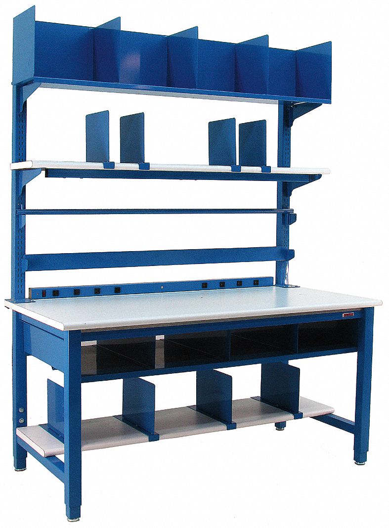 33RJ76 - Heavy-Duty Packing Bench Set 60inWx30inD
