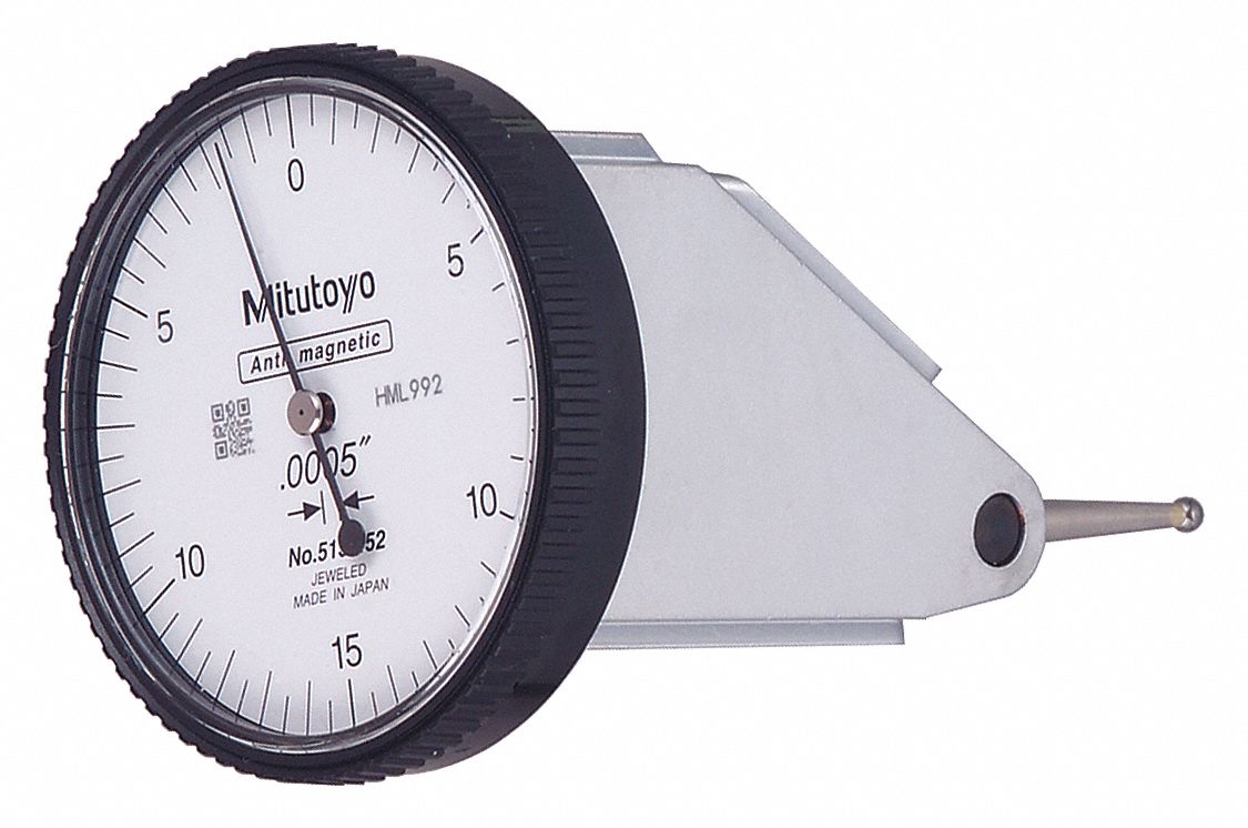Mitutoyo Vertical Dial Test Indicator Vertical 0 In To 0 03 In Range
