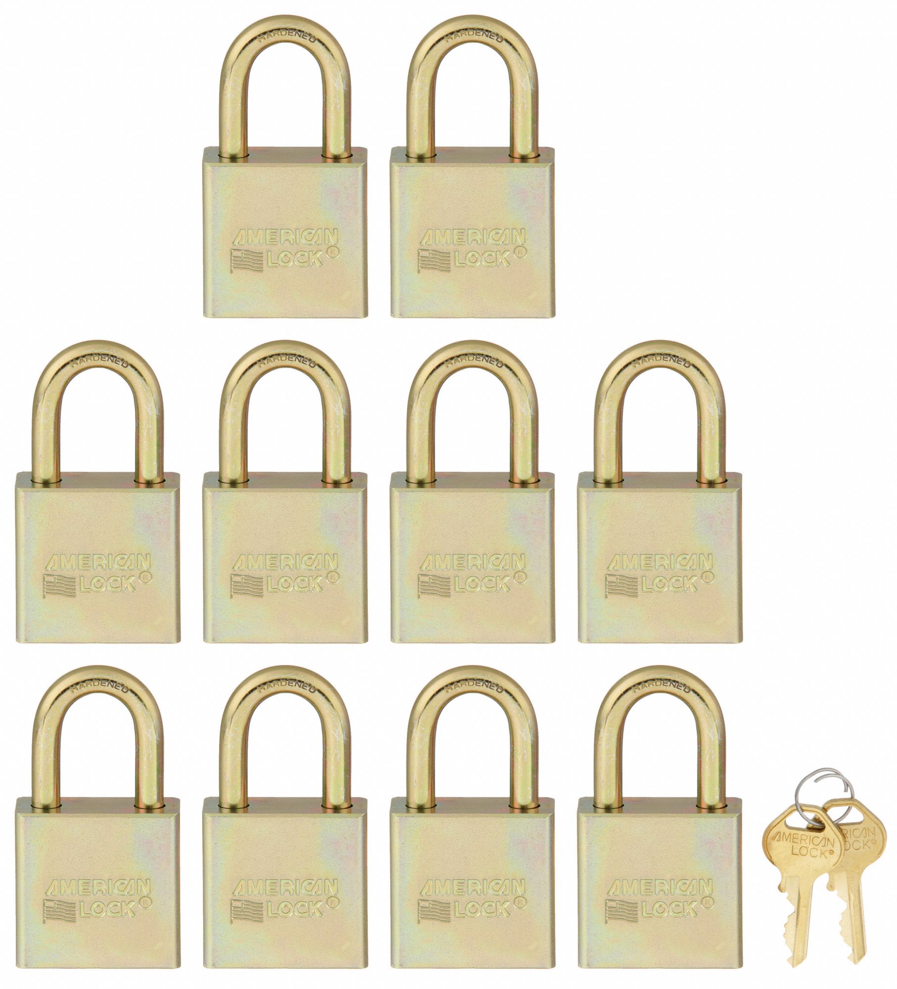 Padlocks: Vertical Shackle