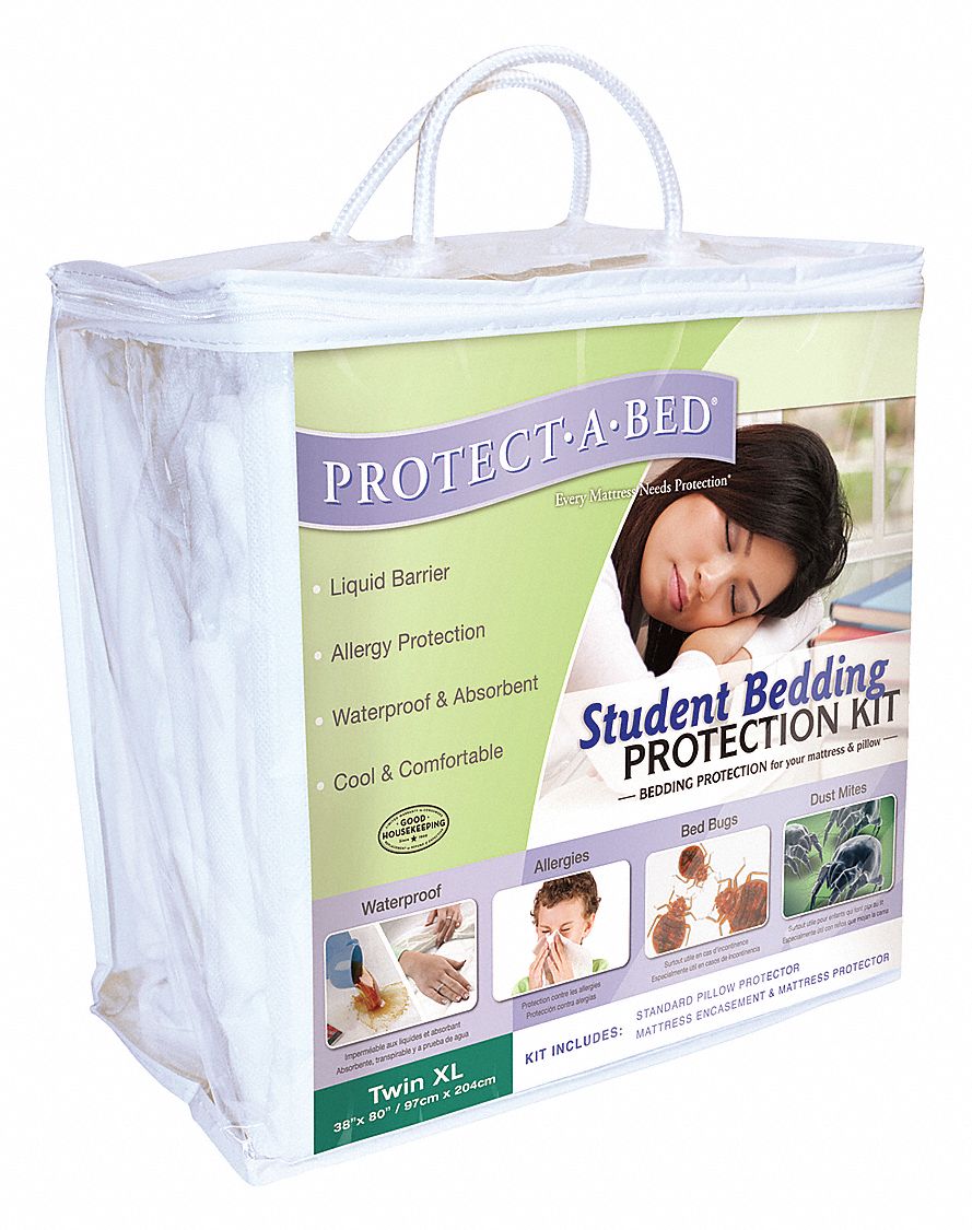 Student Bedding Protection Kit: Twin XL