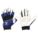 ARCARMOR MECHANICS METALWORKER GLOVES, XL, WHITE/BLUE/BLACK, KEVLAR STITCHING, 9¼ IN