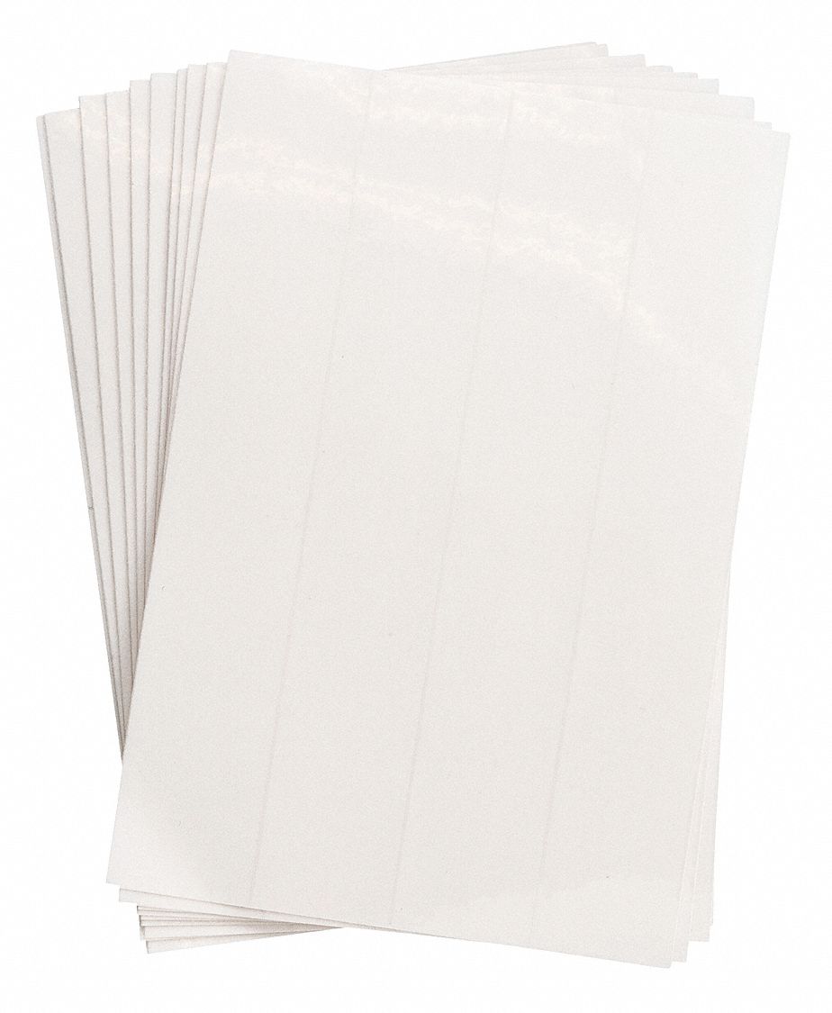 LOCKOUT LOCK LABELS, B674 1.0X6.0 LOCKOUT OVERLAM, 40 PK